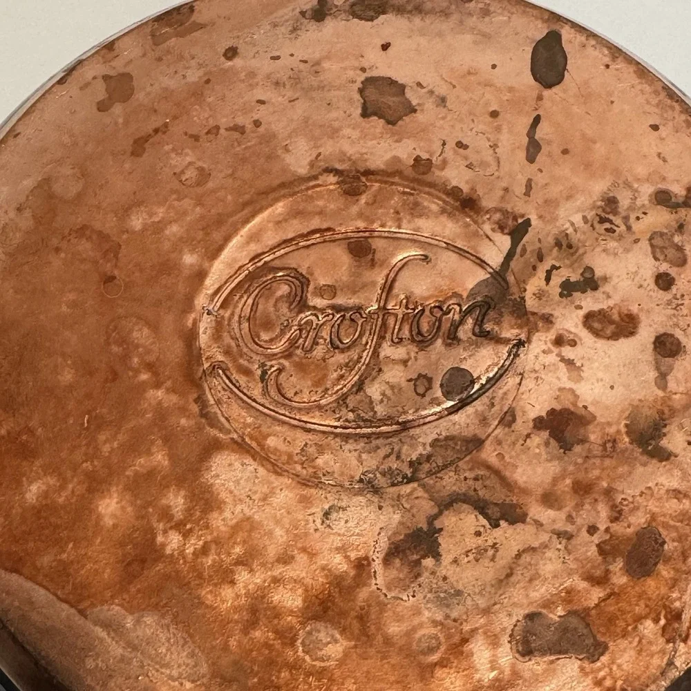 Crofton Stainless Steel Saucepan Pot Copper Bottom 7.5